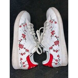 Cherry Blossom Stan Smiths Women Size 7